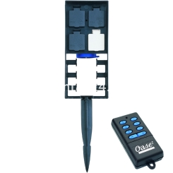 Блок садовых розеток с пультом ДУ InScenio FM-Master 2