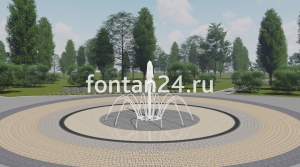 Фонтан для города "Пиано средний" ø=3 м