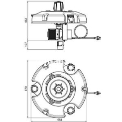 Плавающий фонтан Pond Jet Eco