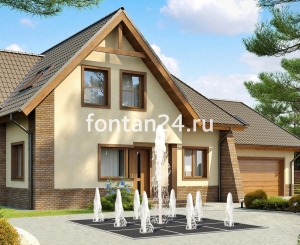 Уличный фонтан "Суперкуб" 3x3 м