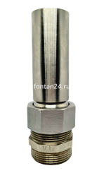 Фонтанная насадка Foam Jet Nozzle 30 мм, 1 1/2", с шаровым соединением, нерж. сталь